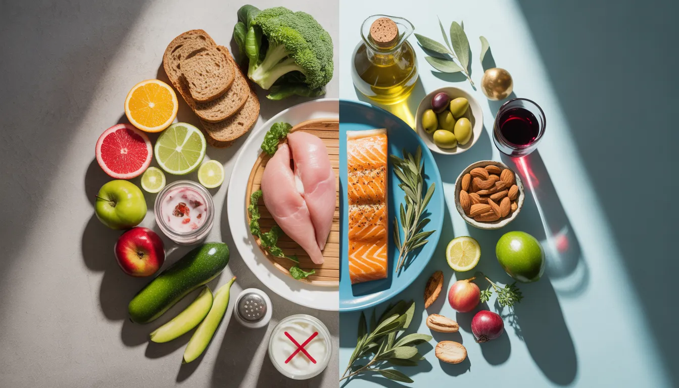 DASH Diet Vs Mediterranean Diet